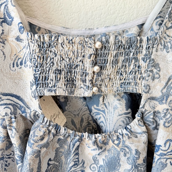 Free People Eloise Jacquard Blouse | Paisley | NWT Retails $168 | XS - Picture 6 of 12